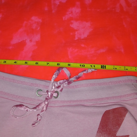 VTG PINK Victoria's Secret Pink Sweatpants Bootcut Lightning Bolt - Picture 14 of 14